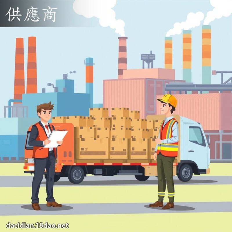 供應商 - 國語大辭典配圖