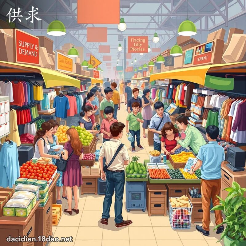 供求 - 國語大辭典配圖