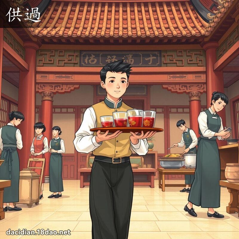 供過 - 國語大辭典配圖
