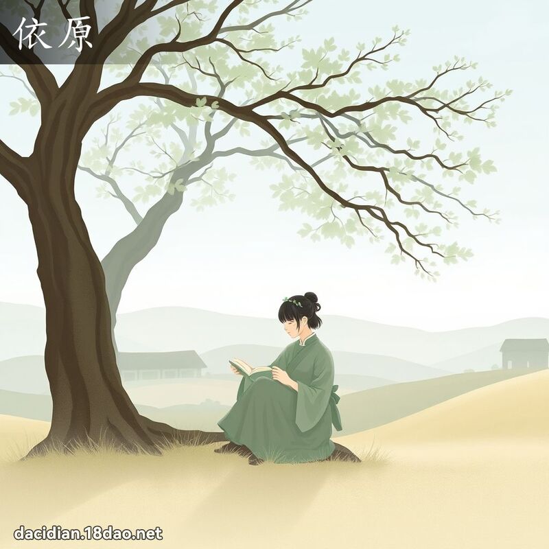 依原 - 國語大辭典配圖