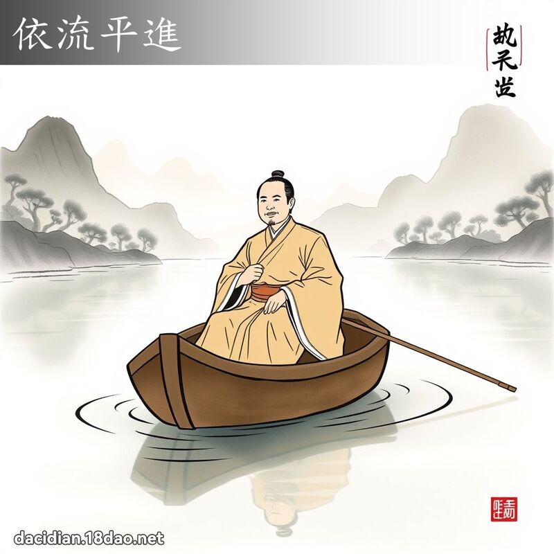 依流平進 - 國語大辭典配圖