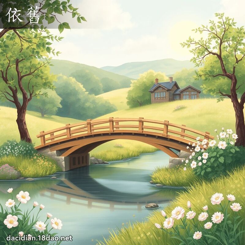 依舊 - 國語大辭典配圖