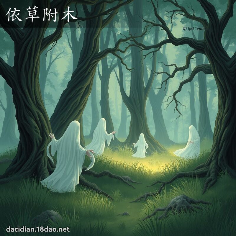 依草附木 - 國語大辭典配圖