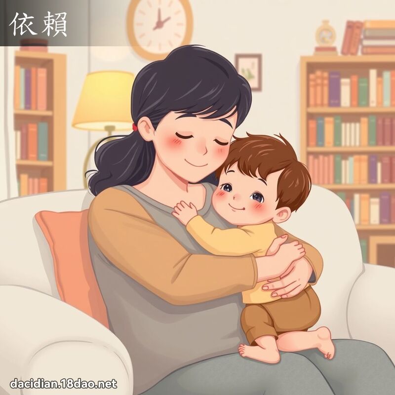 依賴 - 國語大辭典配圖