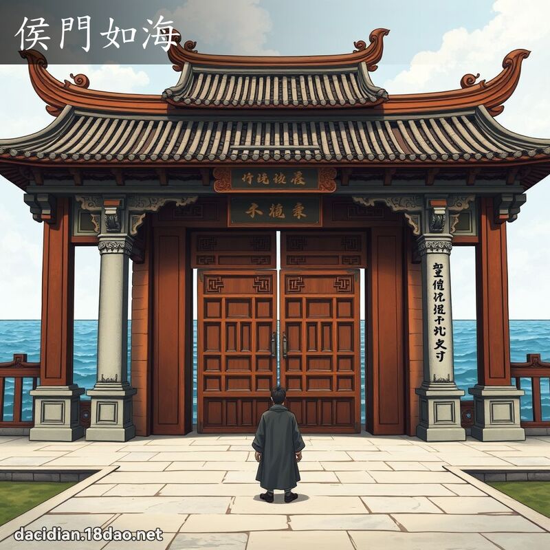 侯門如海 - 國語大辭典配圖