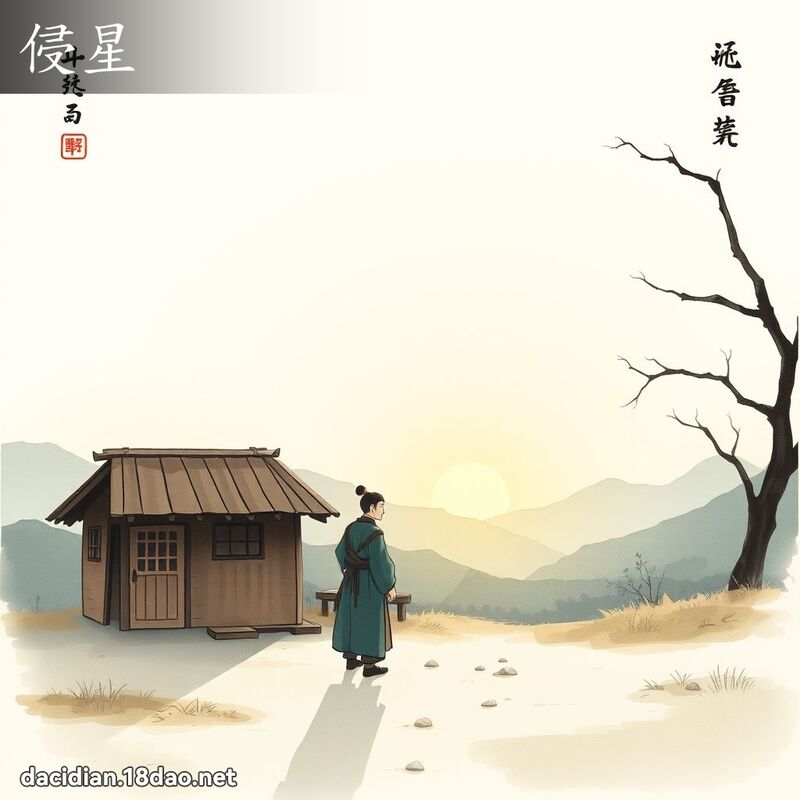 侵星 - 国语大辞典配图