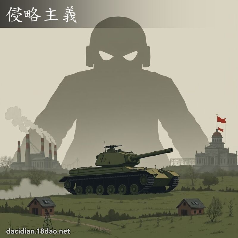 侵略主义 - 国语大辞典配图