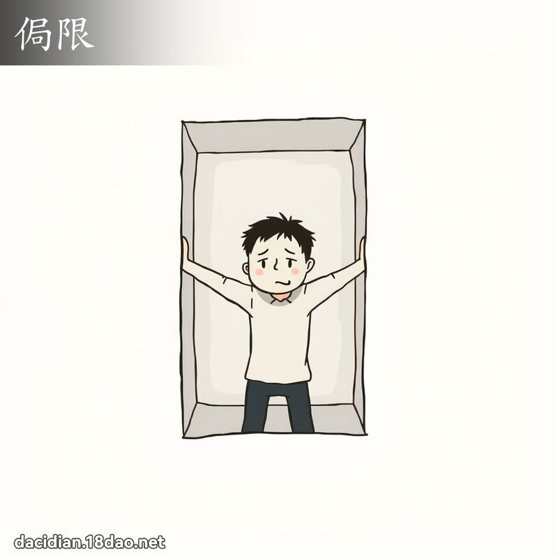 侷限 - 国语大辞典配图
