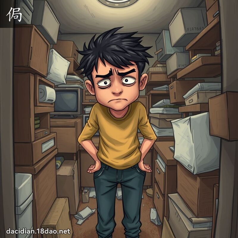 侷 - 国语大辞典配图