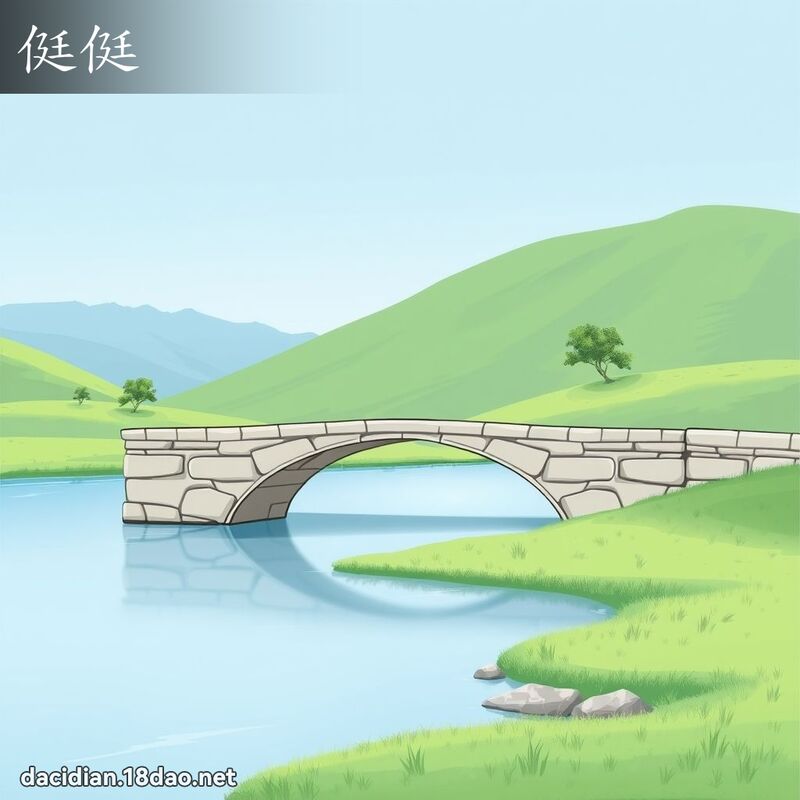 侹侹 - 國語大辭典配圖