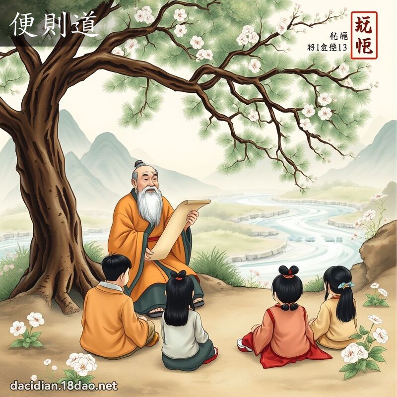 便则道 - 国语大辞典配图
