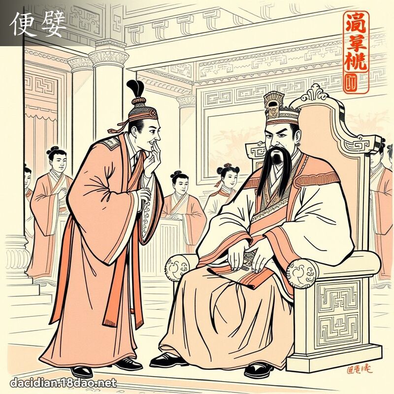 便嬖 - 国语大辞典配图