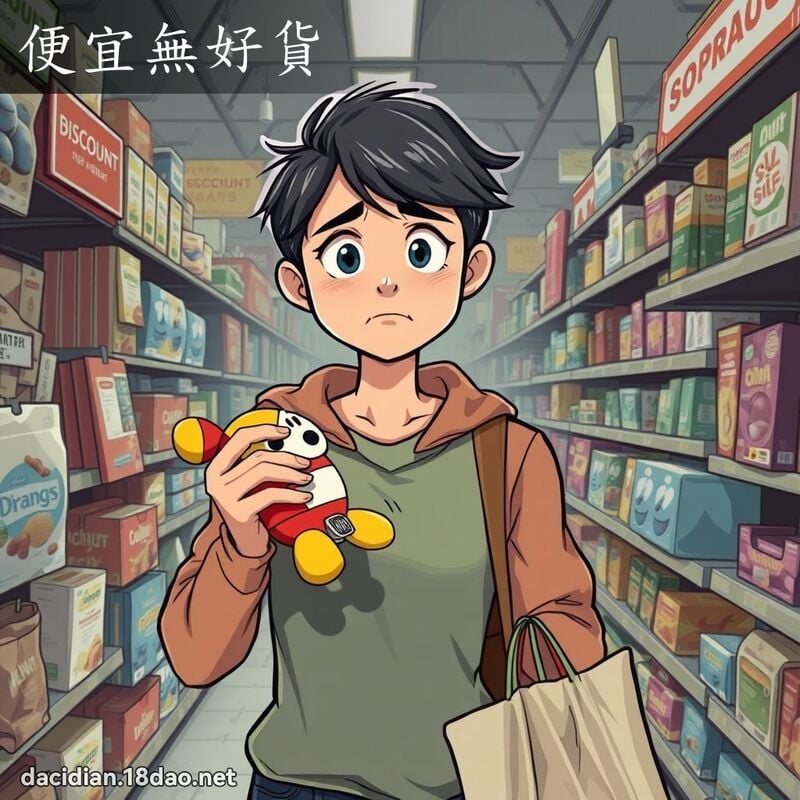 便宜無好貨 - 國語大辭典配圖