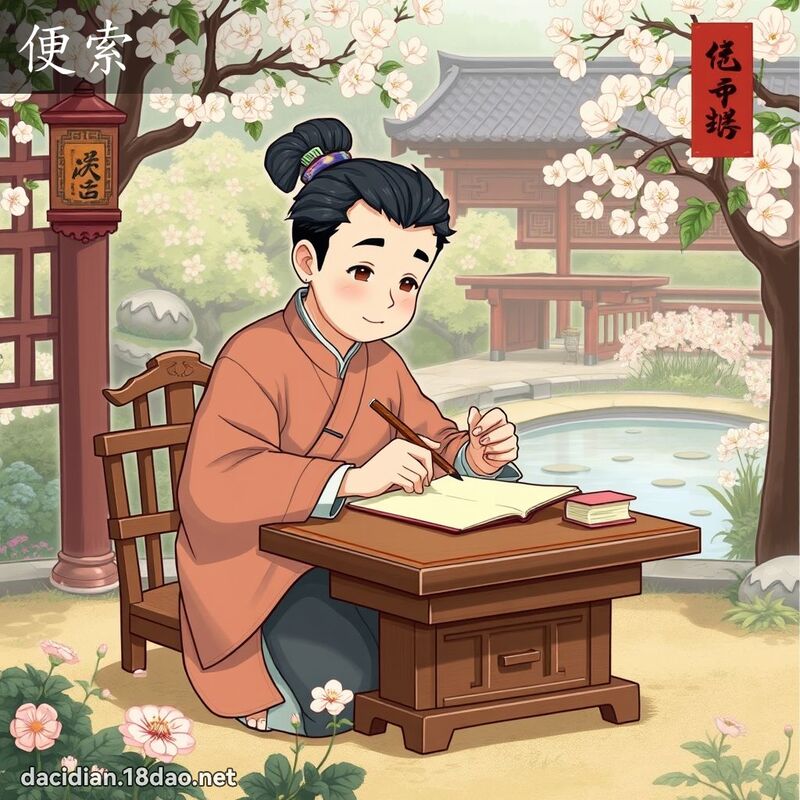 便索 - 國語大辭典配圖