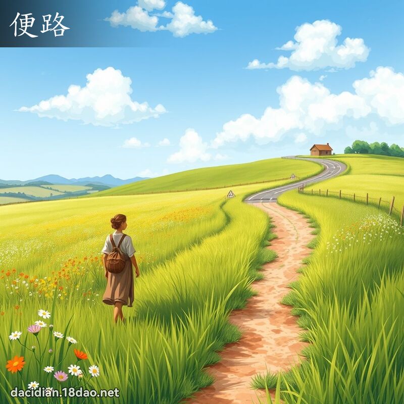 便路 - 国语大辞典配图