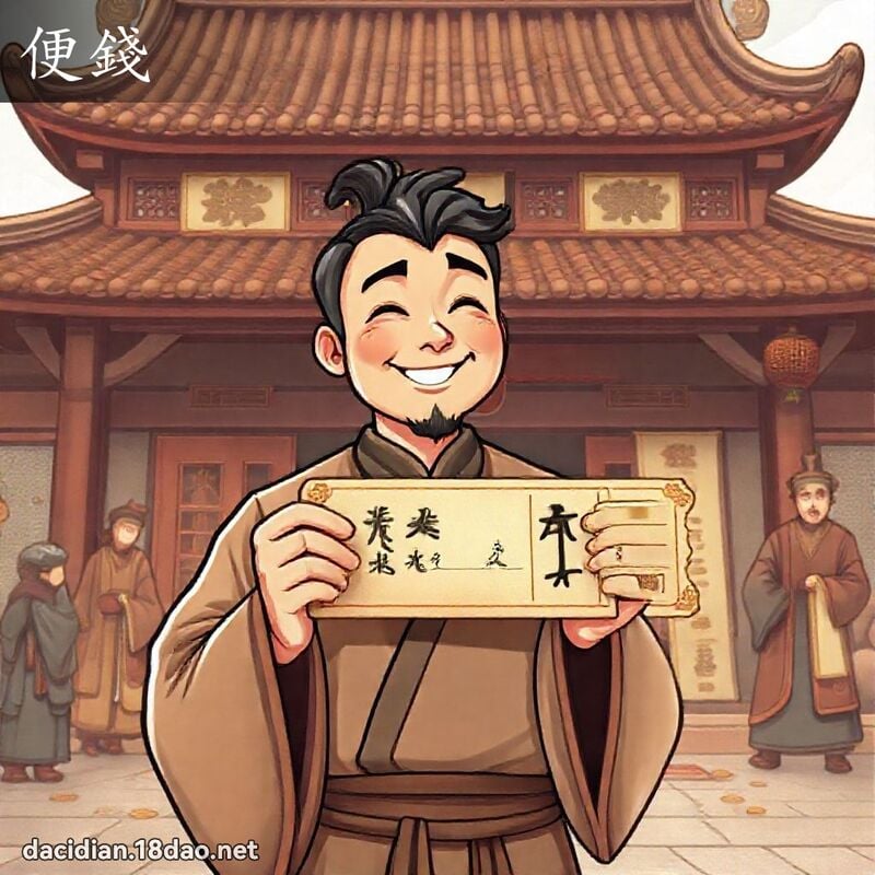 便钱 - 国语大辞典配图