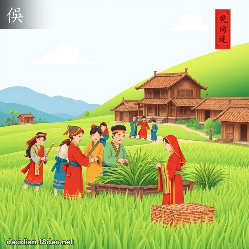 俁 - 国语大辞典配图