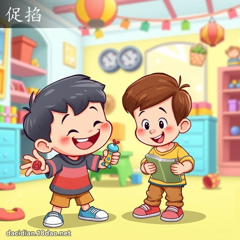 促掐 - 国语大辞典配图