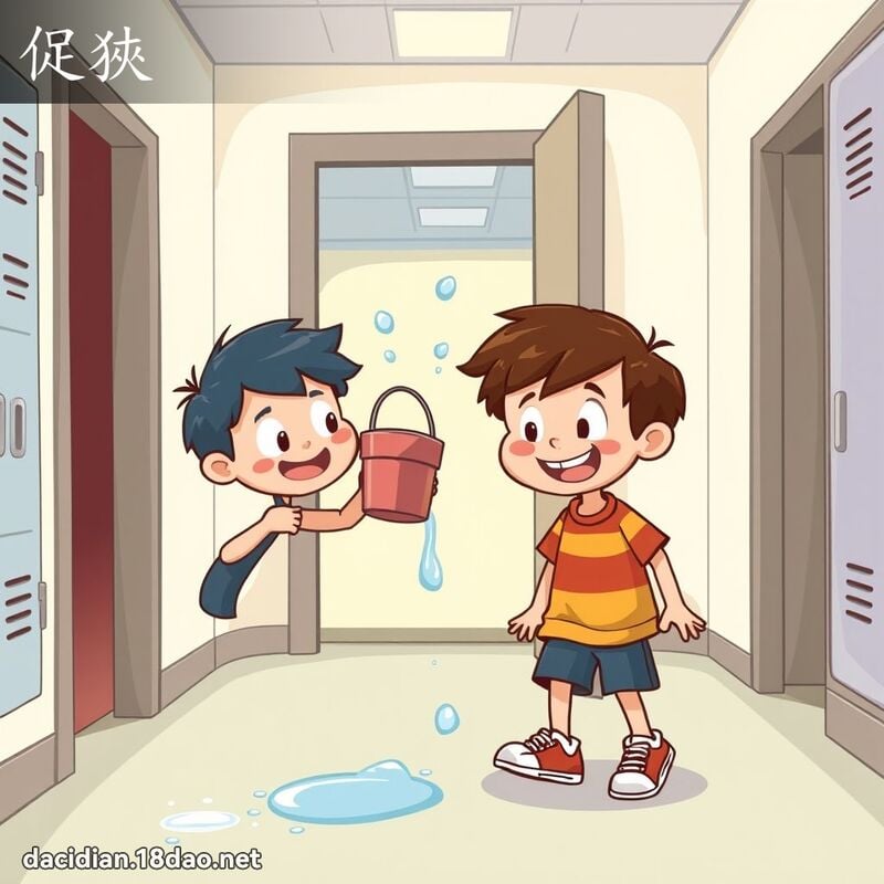 促狭 - 国语大辞典配图