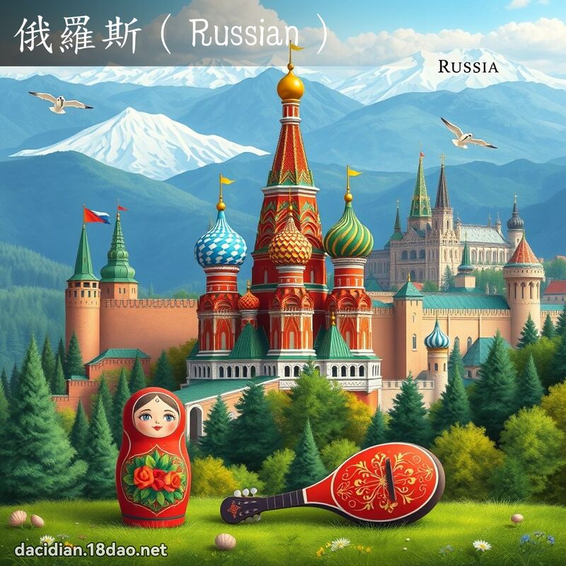 俄罗斯（Russian） - 国语大辞典配图