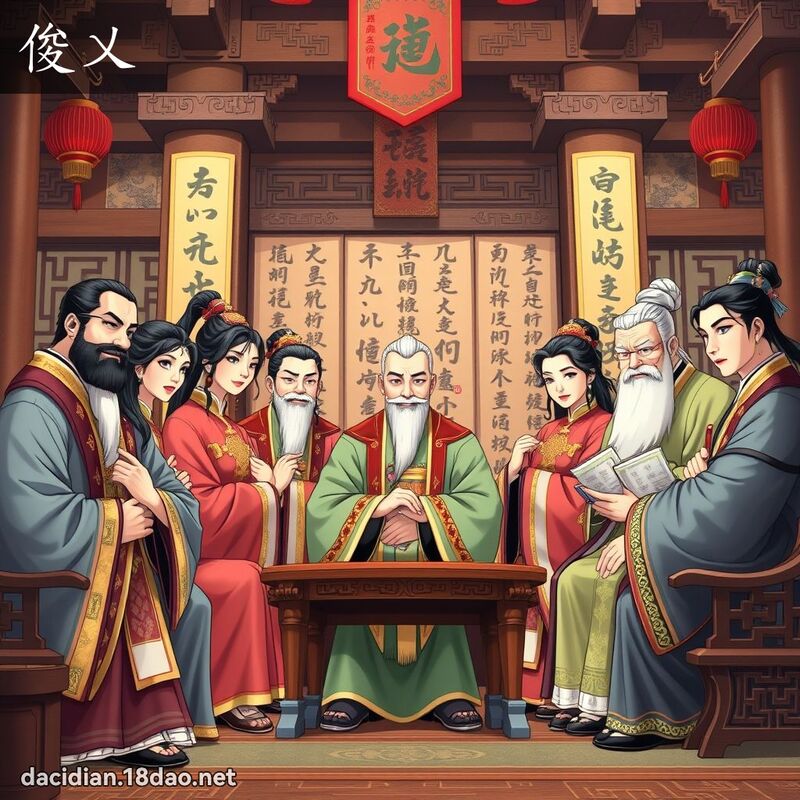 俊乂 - 国语大辞典配图