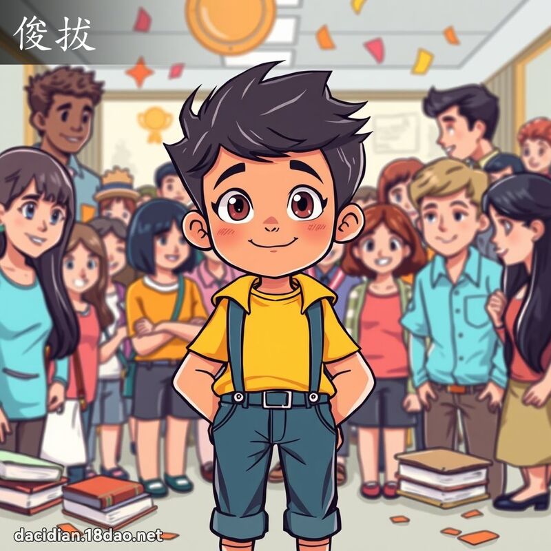 俊拔 - 國語大辭典配圖