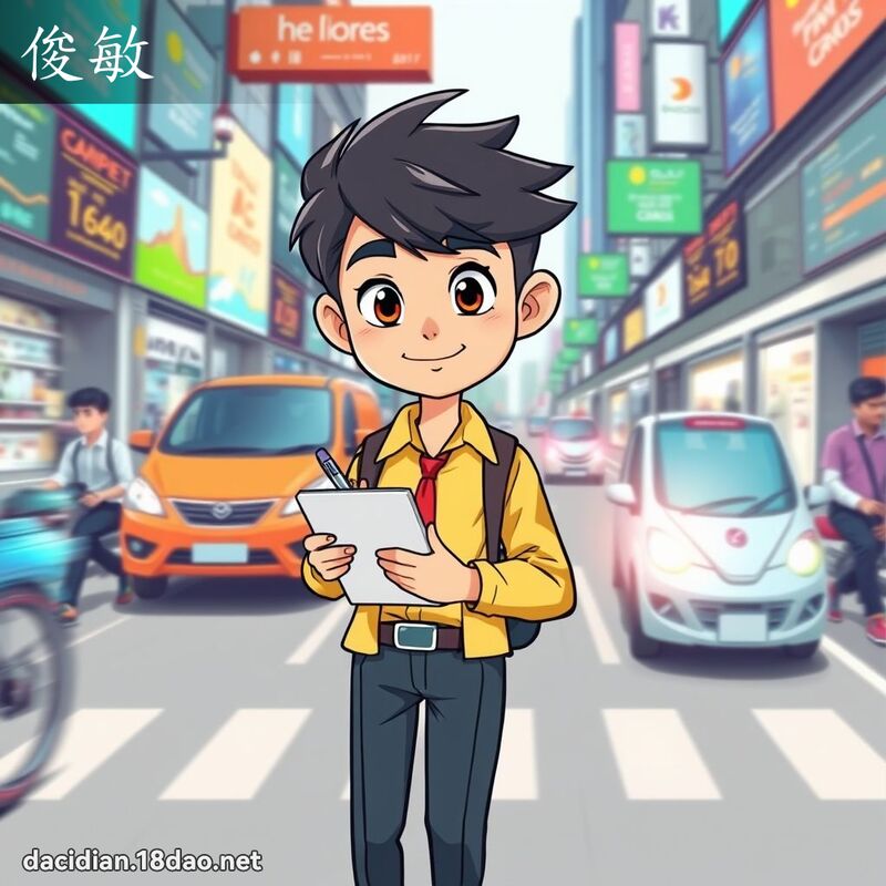 俊敏 - 國語大辭典配圖