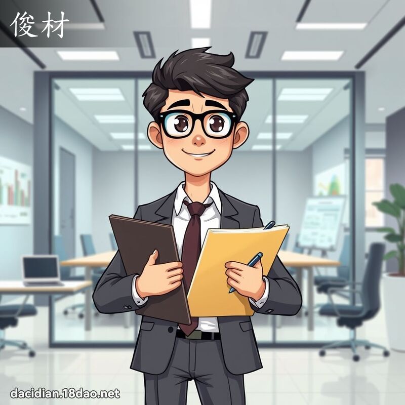 俊材 - 國語大辭典配圖