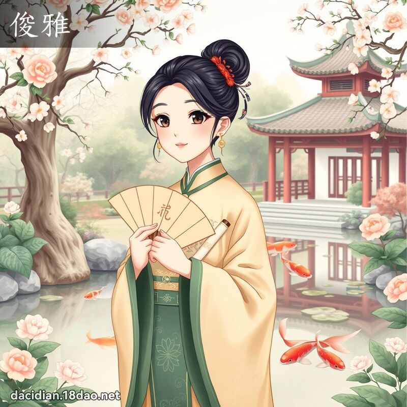 俊雅 - 國語大辭典配圖