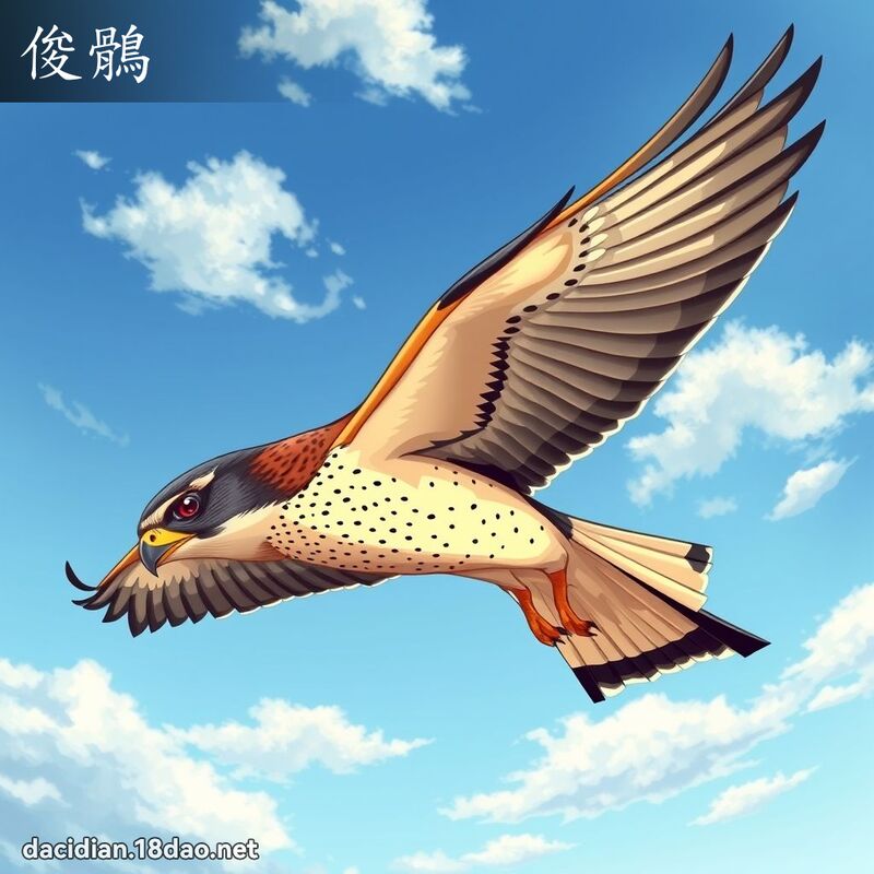 俊鶻 - 國語大辭典配圖