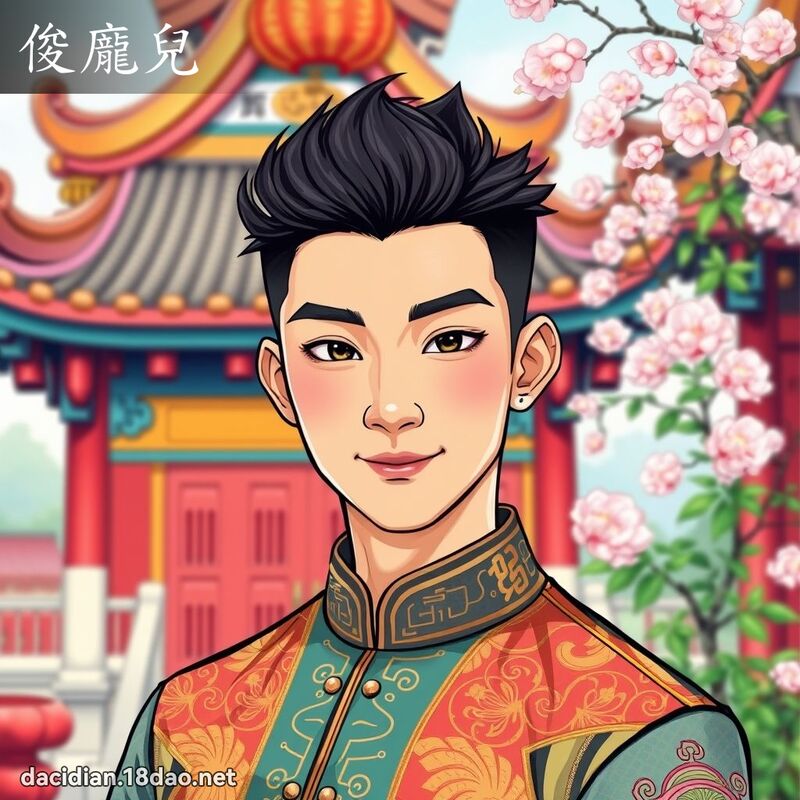 俊龐兒 - 國語大辭典配圖