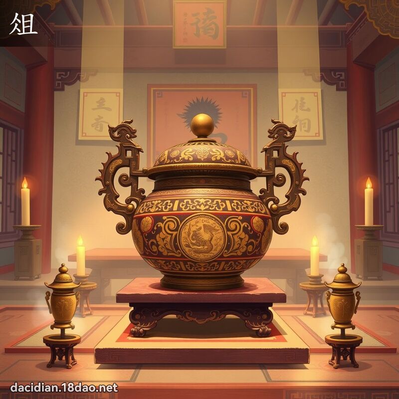 俎 - 國語大辭典配圖