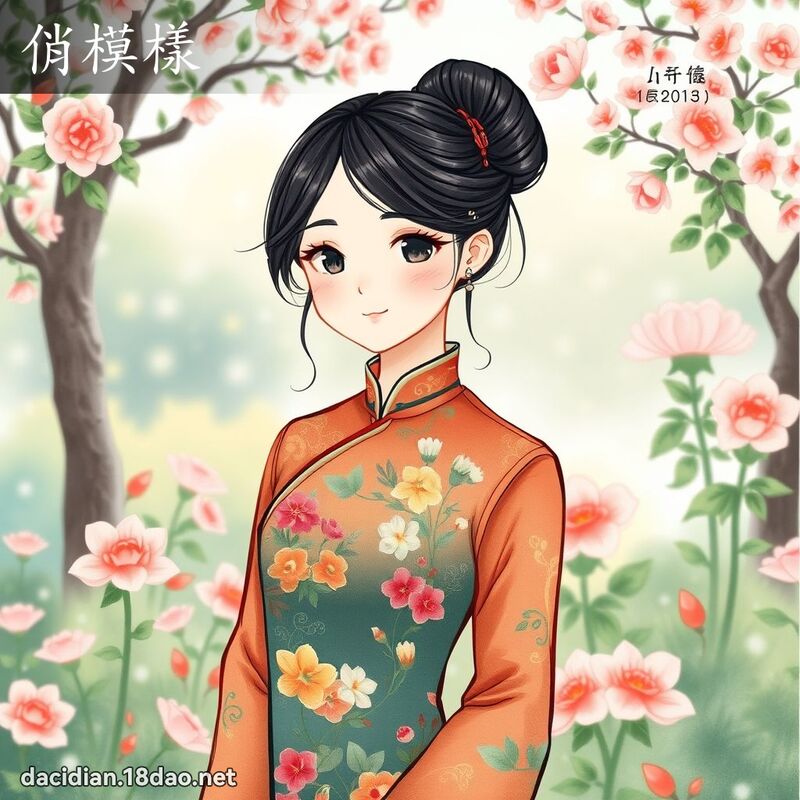 俏模樣 - 國語大辭典配圖