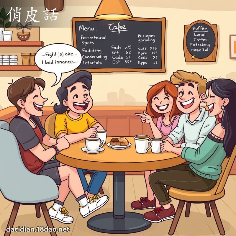 俏皮話 - 國語大辭典配圖