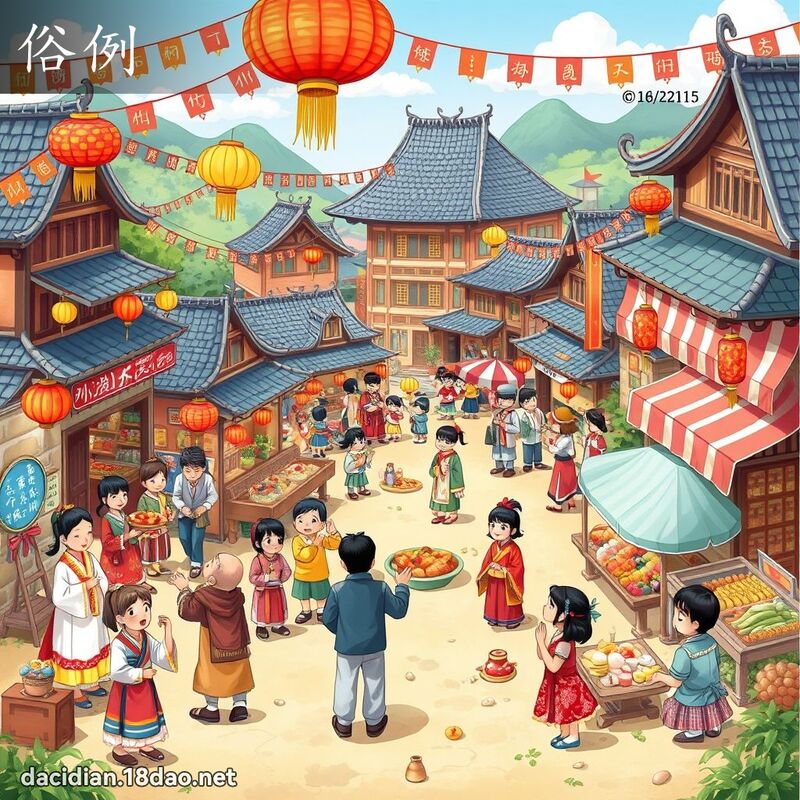 俗例 - 國語大辭典配圖