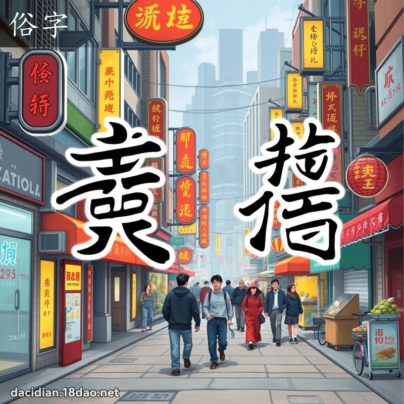 俗字 - 國語大辭典配圖