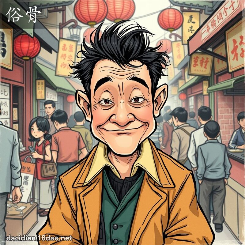 俗骨 - 國語大辭典配圖