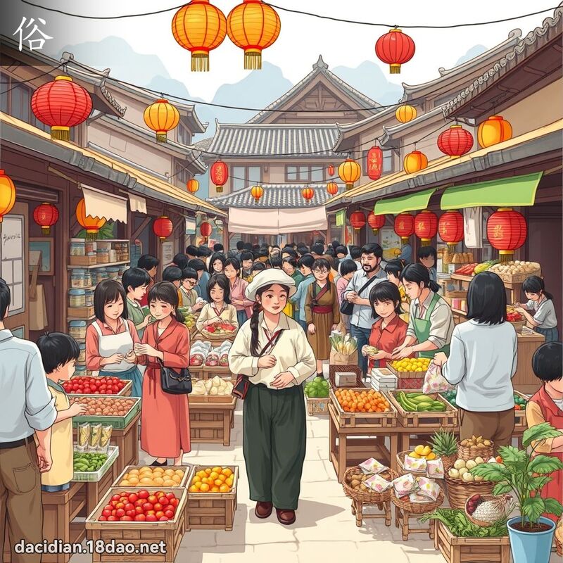 俗 - 国语大辞典配图