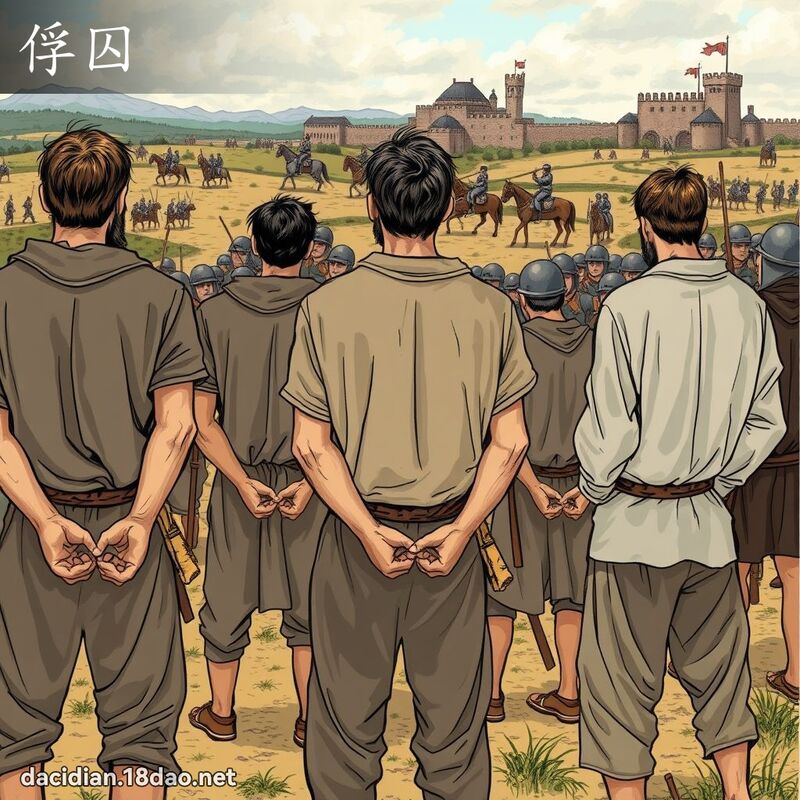 俘囚 - 国语大辞典配图