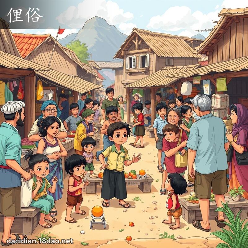 俚俗 - 国语大辞典配图