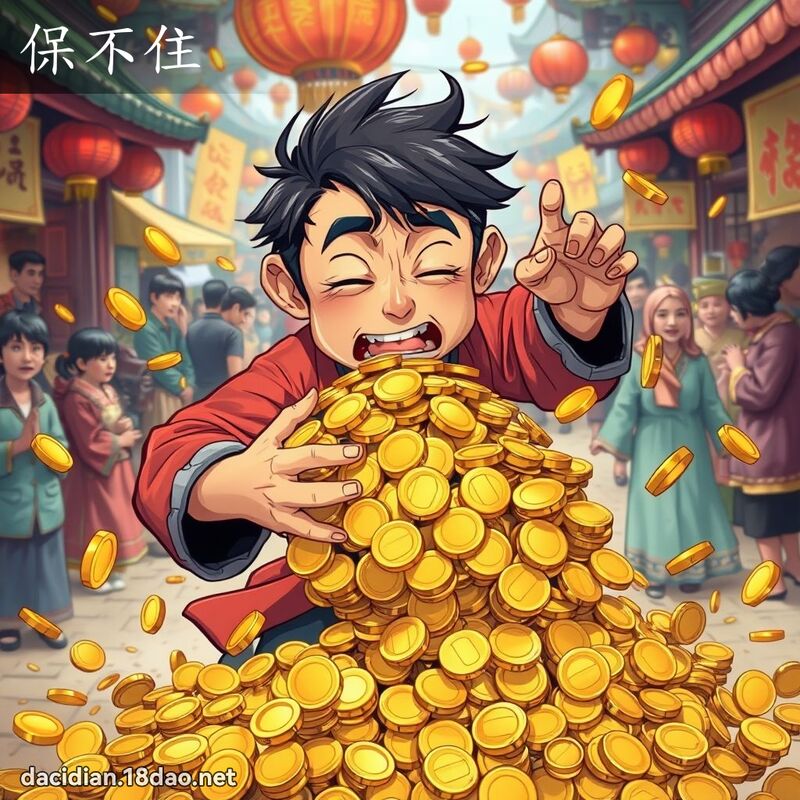 保不住 - 國語大辭典配圖