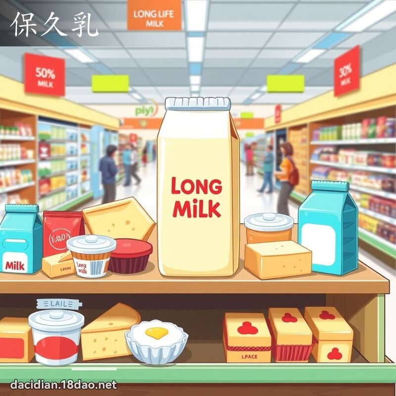 保久乳 - 国语大辞典配图