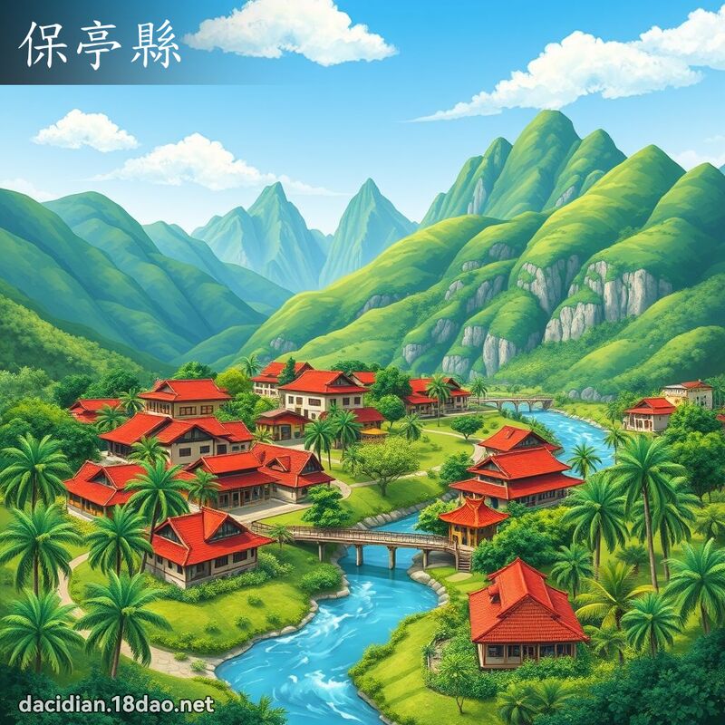 保亭縣 - 國語大辭典配圖