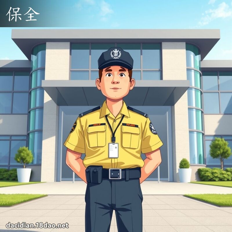 保全 - 国语大辞典配图