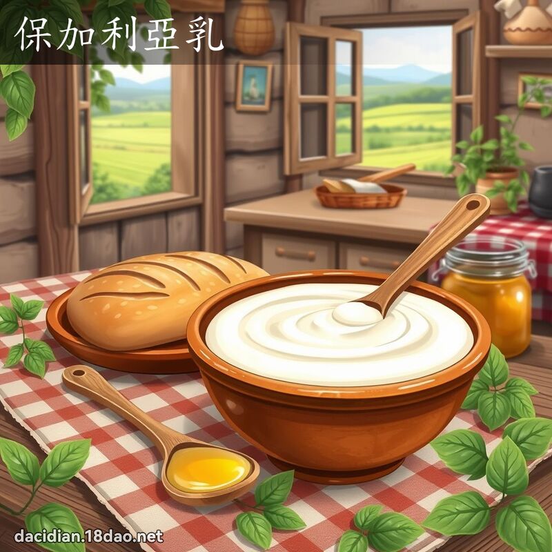 保加利亞乳 - 國語大辭典配圖