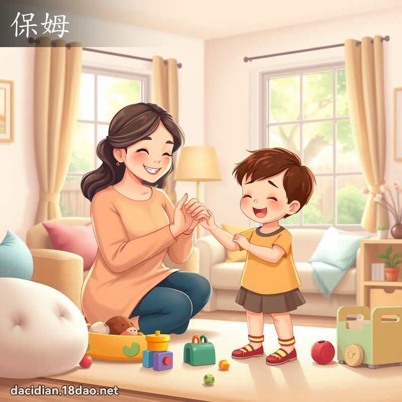 保姆 - 国语大辞典配图