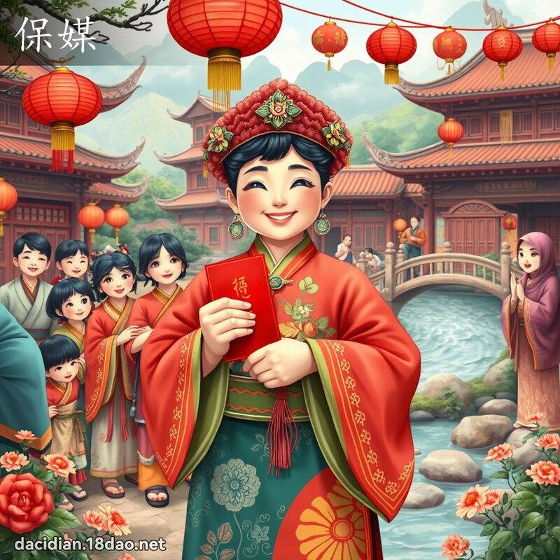 保媒 - 國語大辭典配圖