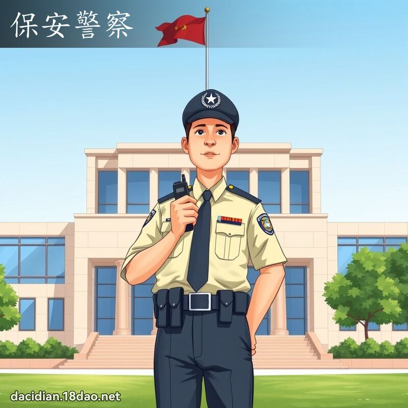 保安警察 - 国语大辞典配图