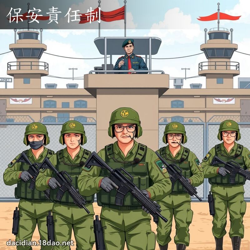 保安責任制 - 國語大辭典配圖