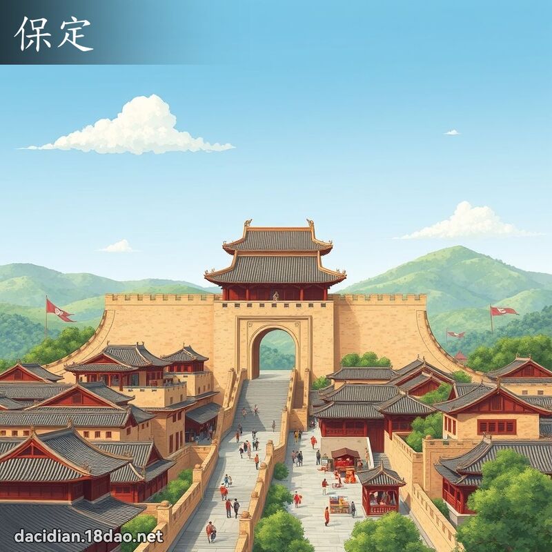 保定 - 國語大辭典配圖